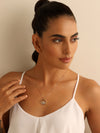 Shea Round Evil Eye Necklace