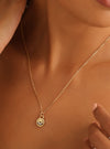 Oblong Evil Eye Necklace