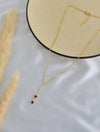 Red Cubic Zirconia Necklace