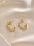Half Rectangular Hoop Earrings