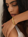 Emerald Hearts Waterproof Bangle