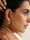 Pearl Trumpet Earrings