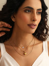 Waterproof Layered Heart Necklace