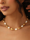 While Opal Stone Necklace