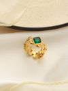 Emerald Bali Ring