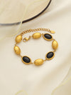 Black Opal Stone Bracelet