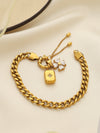 Statement Clover Star Bracelet