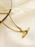Emerald T-Necklace