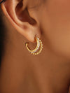 Klissaa Twin Pearl Hoop