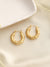 Cloe Pattern Hoop Earrings