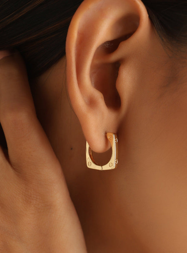 LeCalla Square Hoops