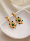 Green Malachite Evil Eyes