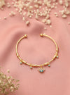 Brinly Evil Eyes Charm Bangle