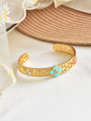 Klissaa Clover Cuff Bangle