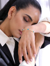 Klissaa Minimal Evil Eye Nazar Bangle