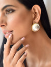 30mm Pearl Stud Earring