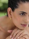 Kairo Gold Hoop Earrings