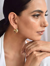 Klissaa Statement Curved Hoop Earrings