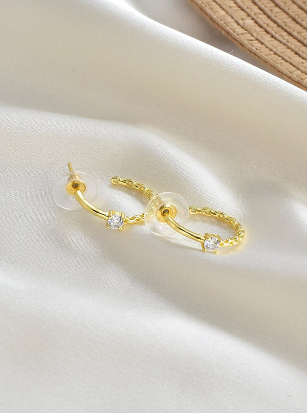 Kyra Handcrafted Hoop Earrings