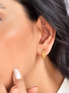 Mini Triple Hoop Earrings