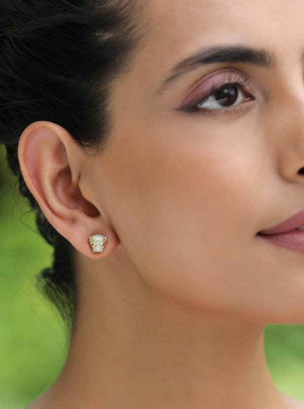 Panther Stud Earrings