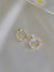 Pearl Circular Earrings