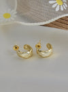 Shayla Gold Plated Hoop Earrings