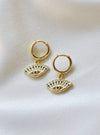 Tasmin Eye Drop Earrings