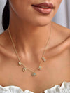Klissaa Multi Charm Evil Eye Necklace