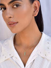 Adriana Gold Plated Evil Eye Necklace