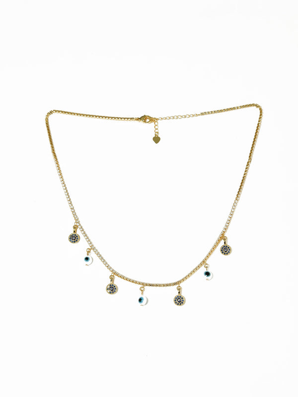 Amalfi Eye Nazar Necklace
