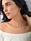Elsa Evil Eye Charm Necklace