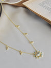 Fire & Ice Evil Eye Necklace