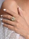 Good Vibes Evil Eye Ring
