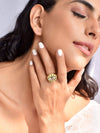 Good Vibes Evil Eye Ring