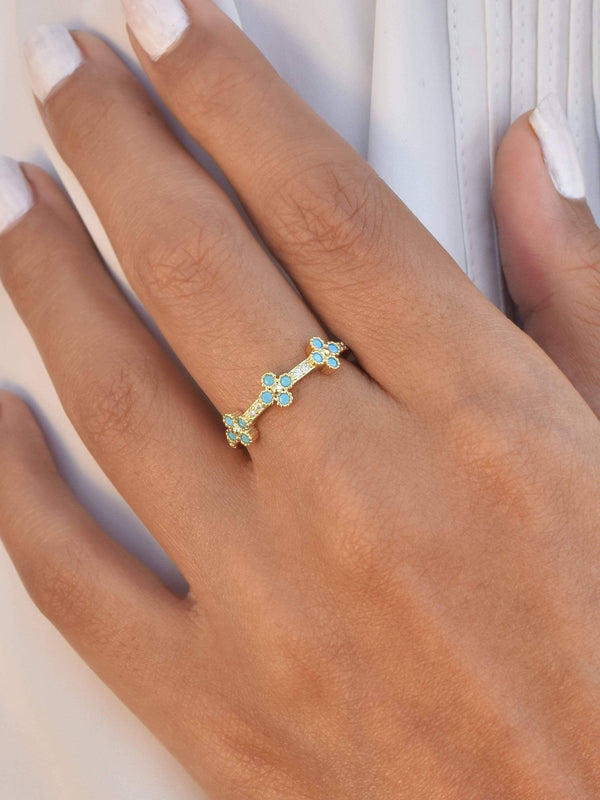 Klissaa Clover Ring